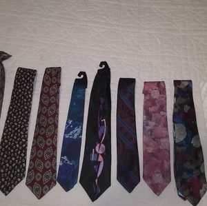 Mens ties different brands & colors.